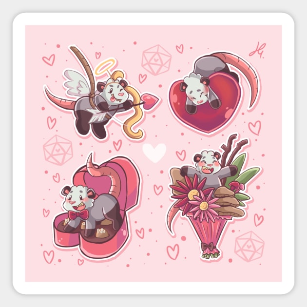 Valentines PawPaw <3 Magnet by Chokocoppta